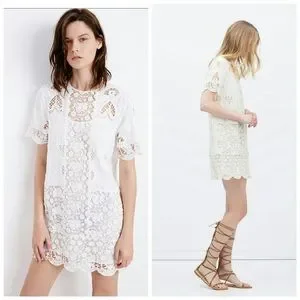 Zara | Dresses | Zara Crochet Mini Dress | Poshmark